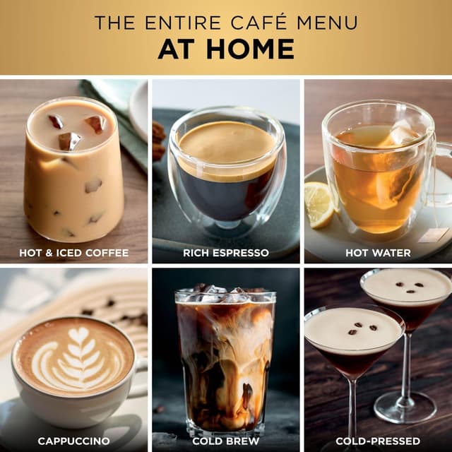 Detalle de Ninja Luxe Pro ES701UK 3-in-1 Coffee Machine