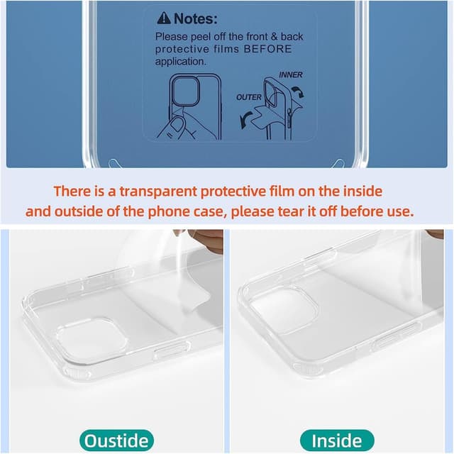 Detalle 2 de Vaykwo Cover iPhone 14 Pro con cordino