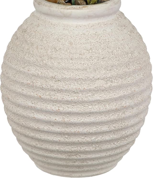 Thumbnail 6 de Arborus Künstlicher Eukalyptus im Topf (37 cm) mit Lavendel in Vintage-Keramikvase