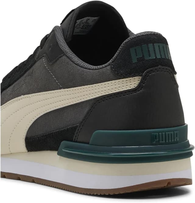 Detalle de PUMA St Runner V4 SD unisexe en cuir : sneaker quotidienne pour un style simple