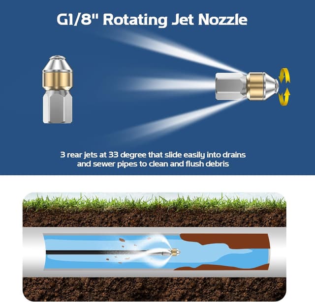 Thumbnail 4 de Tubo di Sonda Sturatubi 15M per Idropulitrici