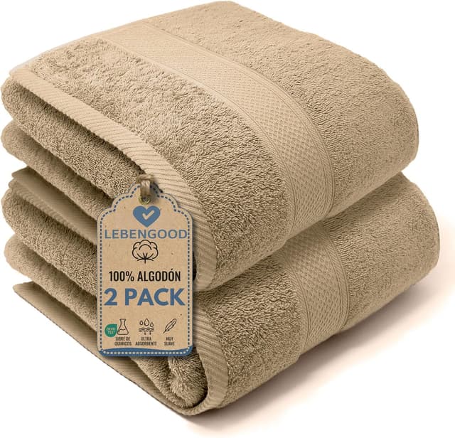 Thumbnail 6 de LEBENGOOD Juego de Toallas 70x140 550gsm