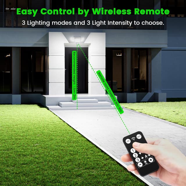 Thumbnail 1 de KIBTOY 189LED Solar Security Light 1200LM