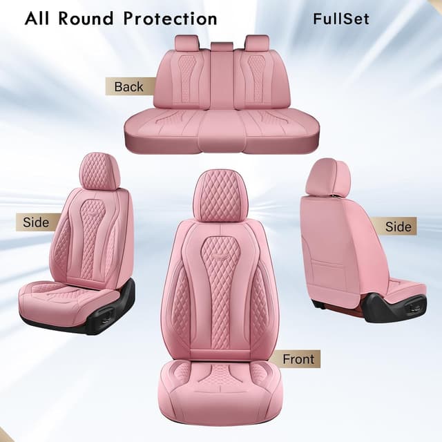 Thumbnail 6 de Coverado Car Seat Covers Full Set 99% Universal Fit