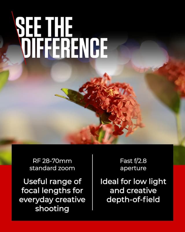 Thumbnail 2 de Canon RF 28-70mm F2.8 IS STM Lens