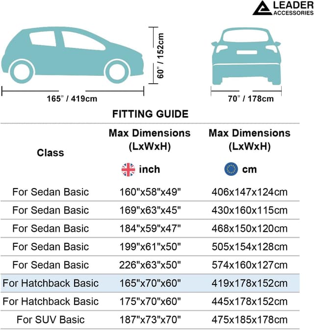 Thumbnail 5 de Leader Accessories Vollgarage 3-lagig