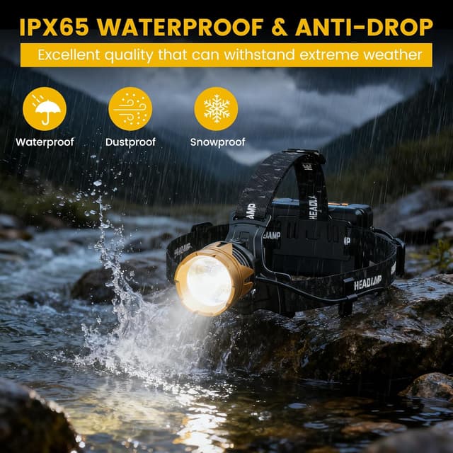 Thumbnail 4 de SENDALE Linterna frontal LED 100000LM