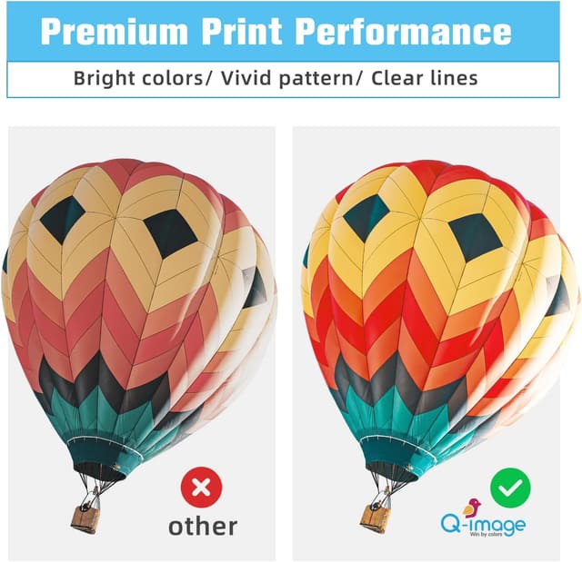 Detalle de Q-image LC3213/LC3211 Compatible Ink Cartridges (5 Pack) for Brother LC-3213 & LC-3211 Printers