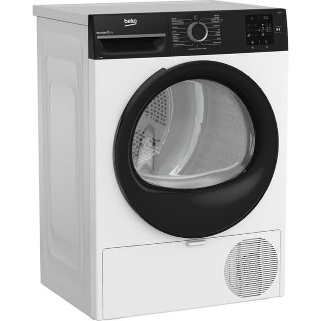 Detalle 2 de Beko BM3T37230W secadora bomba de calor 7 kg