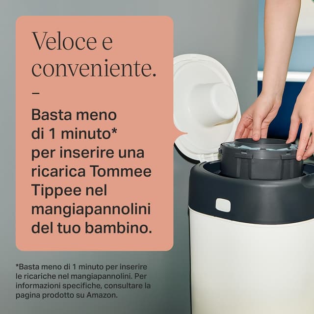 Thumbnail 5 de Tommee Tippee Twist & Click ricariche 8×10,5 m
