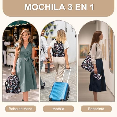 Thumbnail 1 de Eshow mochila antirrobo 3 en 1