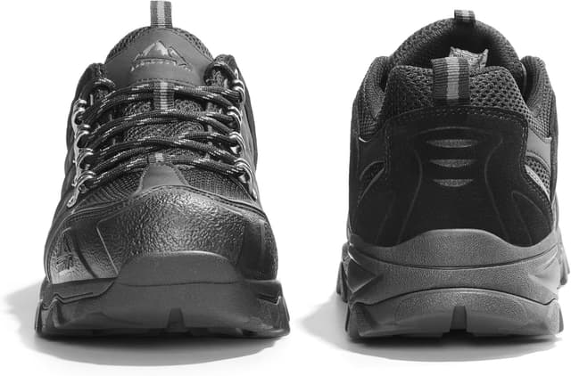 Thumbnail 6 de NORTIV 8 Men’s Waterproof Leather Low-Top Hiking Shoes with Rubber Toe Cap