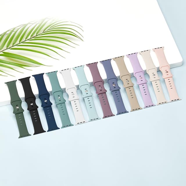 Detalle 2 de Joehwerr Sport Strap for Apple Watch – Silicone replacement band for 38mm to 49mm models