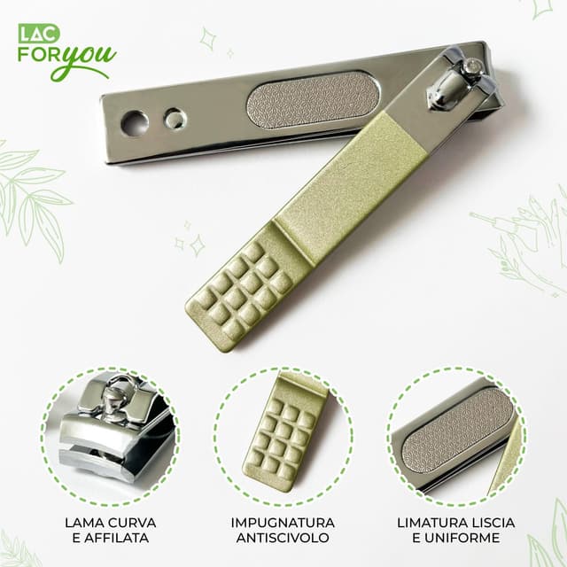 Detalle 2 de LAC FOR YOU Kit Tagliaunghie 2 pezzi ✂