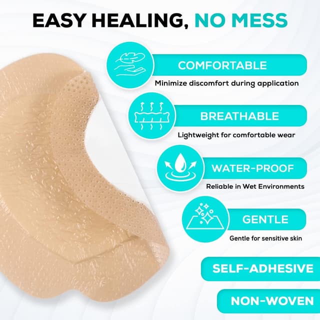 Detalle de MedVance TM Silicone Border Dressing, 7x7 in (Box of 10)