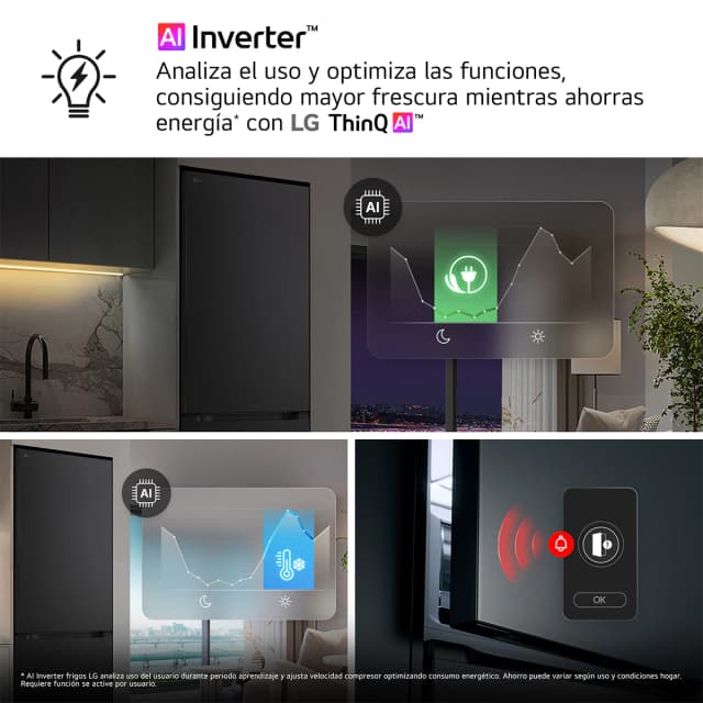 Thumbnail 5 de LG Frigorífico DoorCooling+ GBBS716ASW