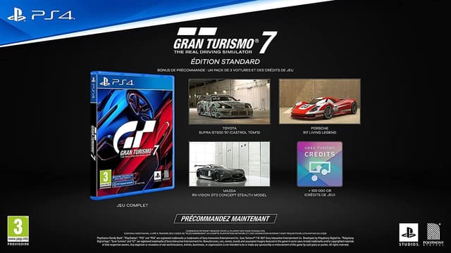 Thumbnail 6 de Gran Turismo 7 sur PS4 (édition Standard) – version physique avec CD