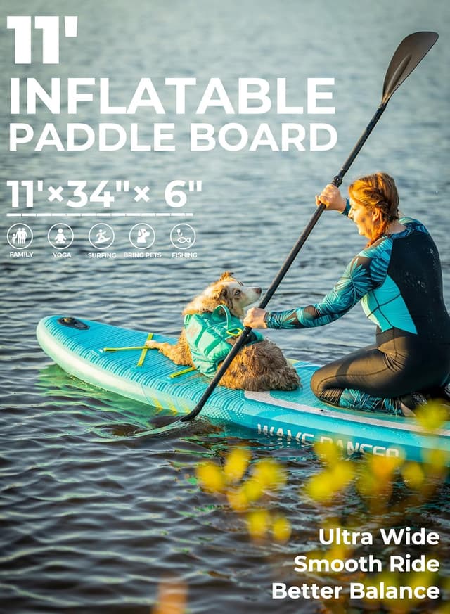 Detalle de TIGERXBANG Tavola SUP gonfiabile con sedile fino a 200 kg, supporto fotocamera e doppia pagaia