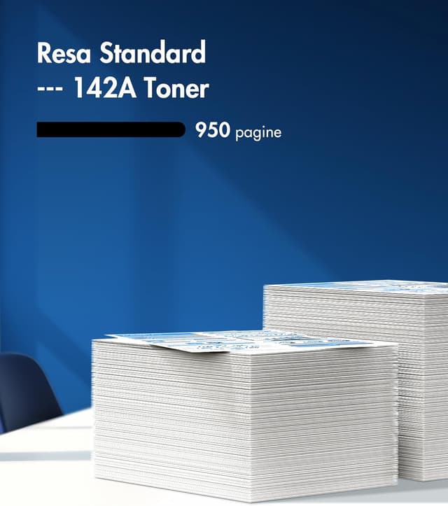 Detalle de VIPGOOD 142A W1420A toner compatibile con chip per HP LaserJet (nero) – per M110/M140/M139