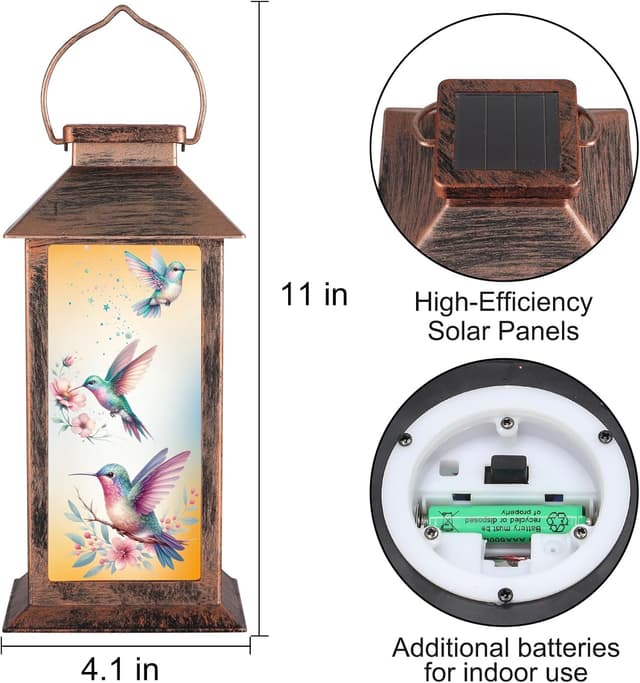 Thumbnail 1 de Pawatee Solar Hanging Lanterns 3 LED