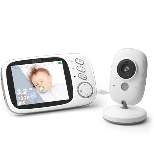Imagen de GHB Camara Vigilancia Bebe 3.2" 720HD 📷 en OfertitasTOP