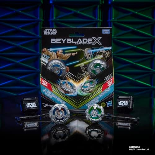 Thumbnail 3 de Beyblade X OBI-WAN Kenobi 4-60P vs General Grievous 3-80HN ⚔