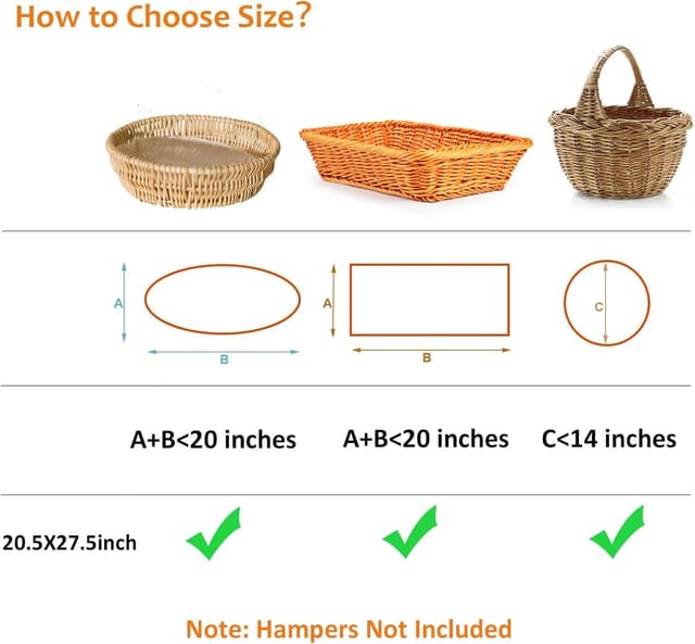 Thumbnail 6 de SAHMVER Large Cellophane Gift Bags 70x52cm