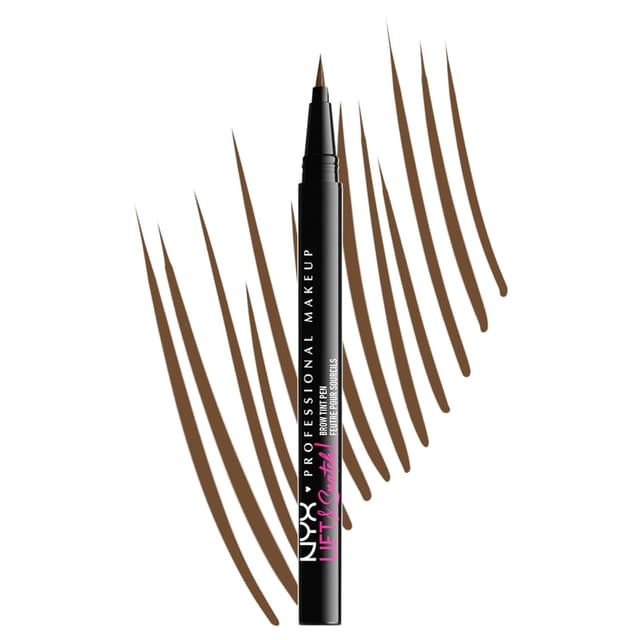 Detalle 1 de NYX Professional Makeup Lift n Snatch Brow Tint Pen Augenbrauenstift in Ash Brown