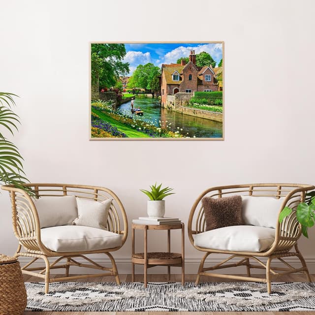 Detalle de Westgate Gardens Historic River Tour 1000-piece Jigsaw Puzzle for Adults