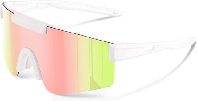 Detalle de konqkin Cycling Glasses Sports Sunglasses with Polarised Lenses (UV400) – for Men & Women, Outdoor & Driving