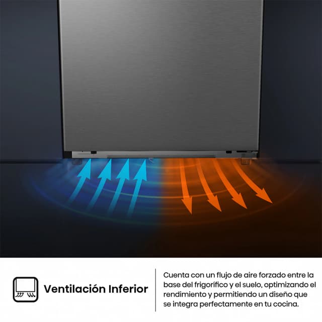 Thumbnail 4 de Hisense RB5P410SACC frigorífico combi 13 kg/24 h