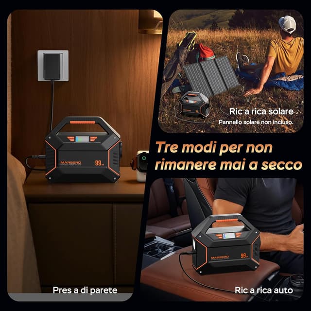 Thumbnail 5 de MARBERO Generatore di Corrente Portatile 99Wh