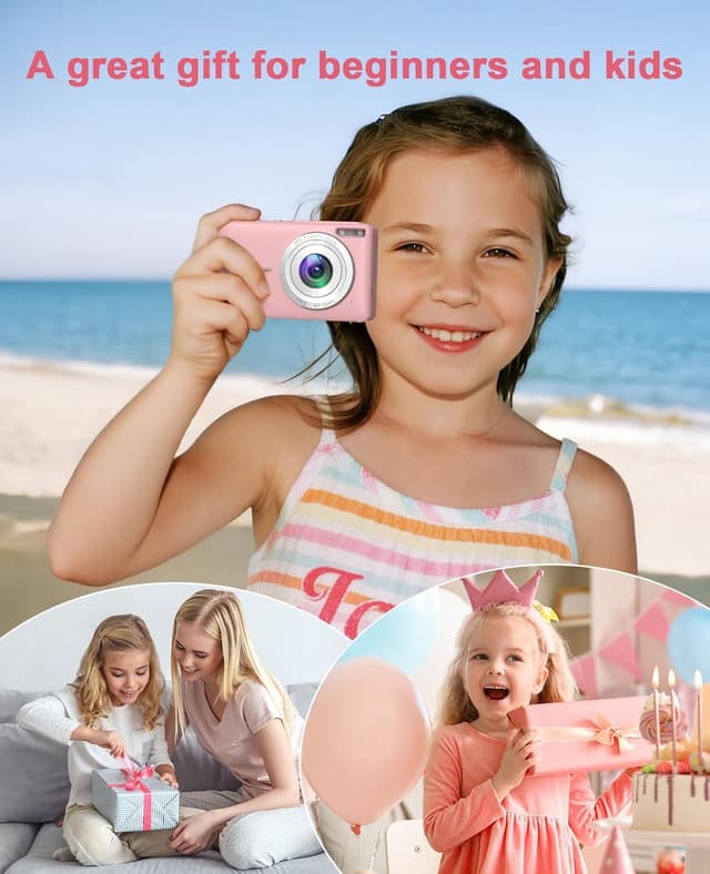 Thumbnail 4 de Digital Camera 1080P 44MP Compact Camera 16x Zoom