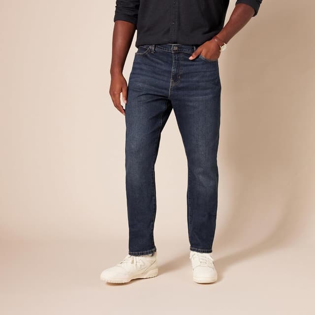 Detalle de Amazon Essentials Homme Jean Slim à 5 poches avec un peu d’élasticité – Coupe près du corps
