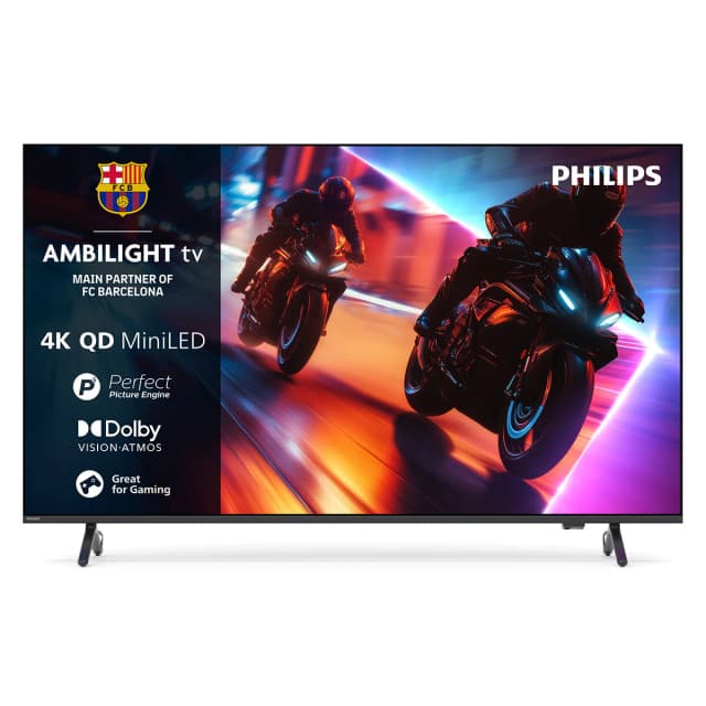 Detalle de Philips 55 Ambilight QD-MiniLED 4K