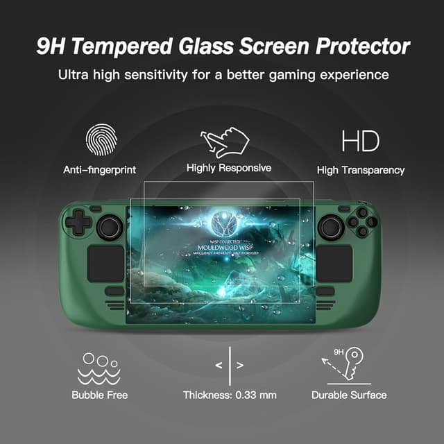 Detalle 2 de Steam Deck case kit 7-in-1 by Bibuks