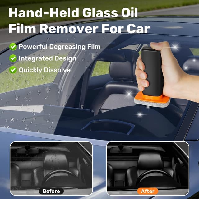 Thumbnail 4 de Car Oil Film Cleaner Windshield Brush