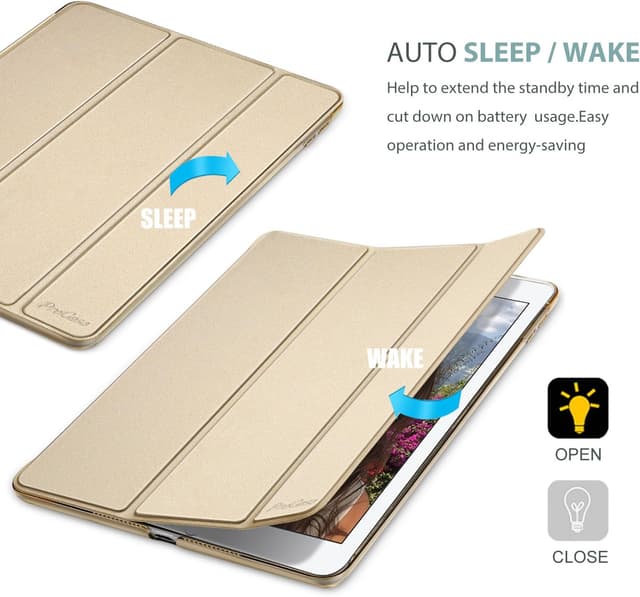 Detalle 2 de ProCase ultra-slim hard back case for iPad Air 3 (10.5-inch, 2019) & iPad Pro 10.5 (2017) in gold
