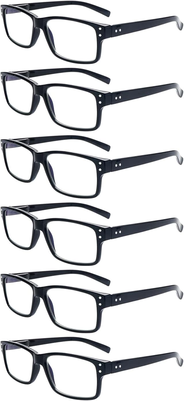 Detalle de Reading glasses 6 pack, blue light blocking