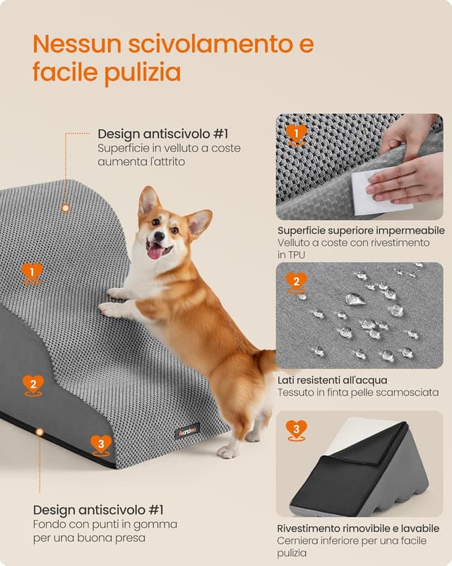 Thumbnail 4 de Feandrea Scala per Cani 3 gradini