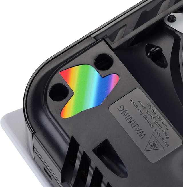 Detalle de PlayVital Custom Vinyl Decal Skins for PS5 Console (Logo Underlay Sticker) – 9 Colours & 3 Retro Styles