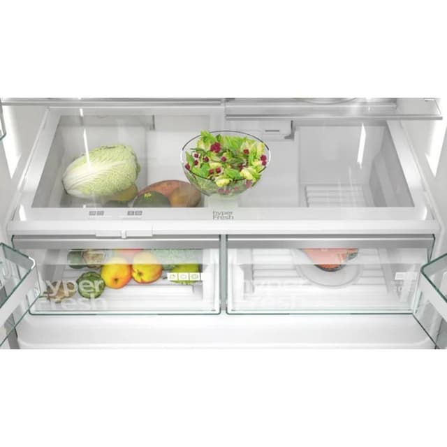 Detalle de Siemens iQ500 KF96DAXEA frigorífico americano No Frost WiFi 183 cm y 574 L