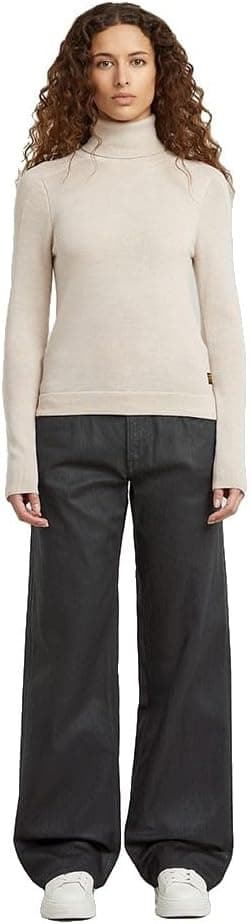 Detalle 2 de G-Star Damen Judee Loose Low Waist Jeans mit Schlitz & Reißverschluss – 5 Taschen