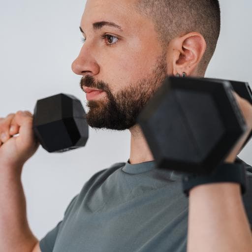 Thumbnail 5 de Bodytone Set 2 Mancuernas Goma Hexagonales 7.5kg 🏋