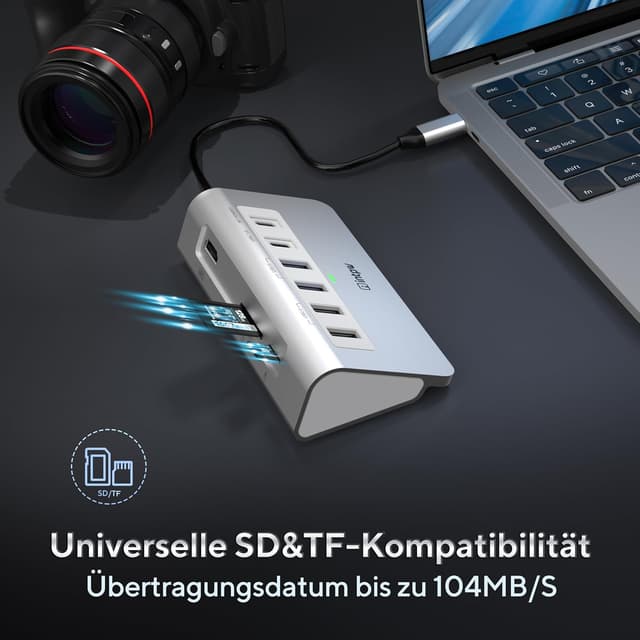 Thumbnail 4 de intpw P9 USB Hub 100W Ladehub