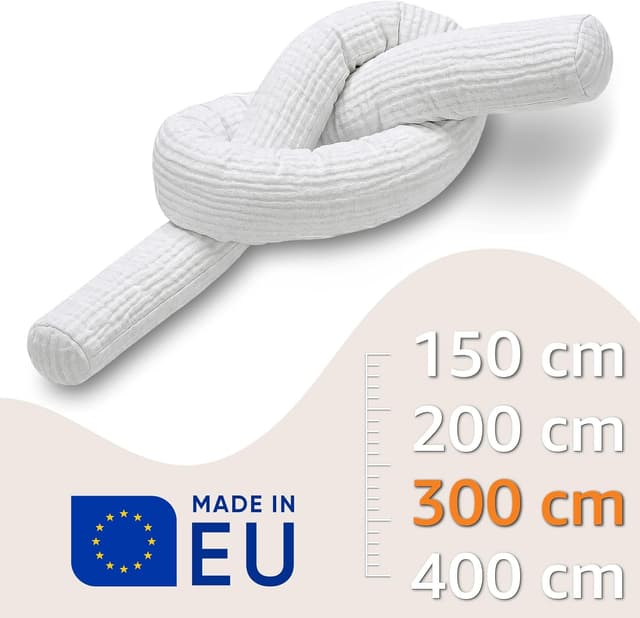 Detalle de Totsy Baby Seitenschläferkissen 300 cm Musselin