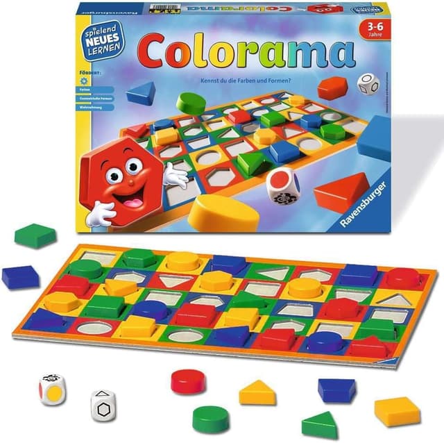 Detalle de Ravensburger Colorama 24921, gioco di assegnazione per bambini 3-6 anni