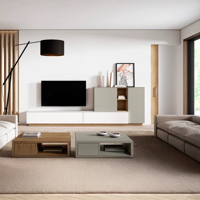 Detalle de El Corte Inglés Evolution 2.0 mueble salón 4 puertas, 1 nicho 🛋