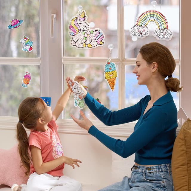 Thumbnail 5 de Klever Kits 16-Project Diamond Painting Kit for Kids 🎨