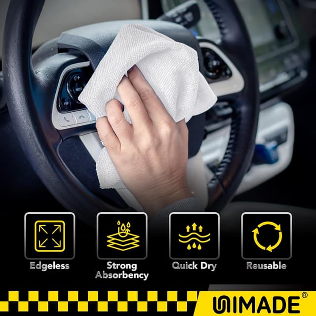 Thumbnail 5 de UNIMADE Shop Towels 100 Pack microfiber shop towel 🧽